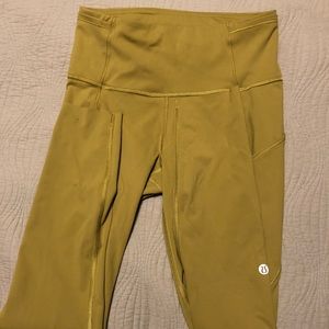 Lululemon olive green leggings
